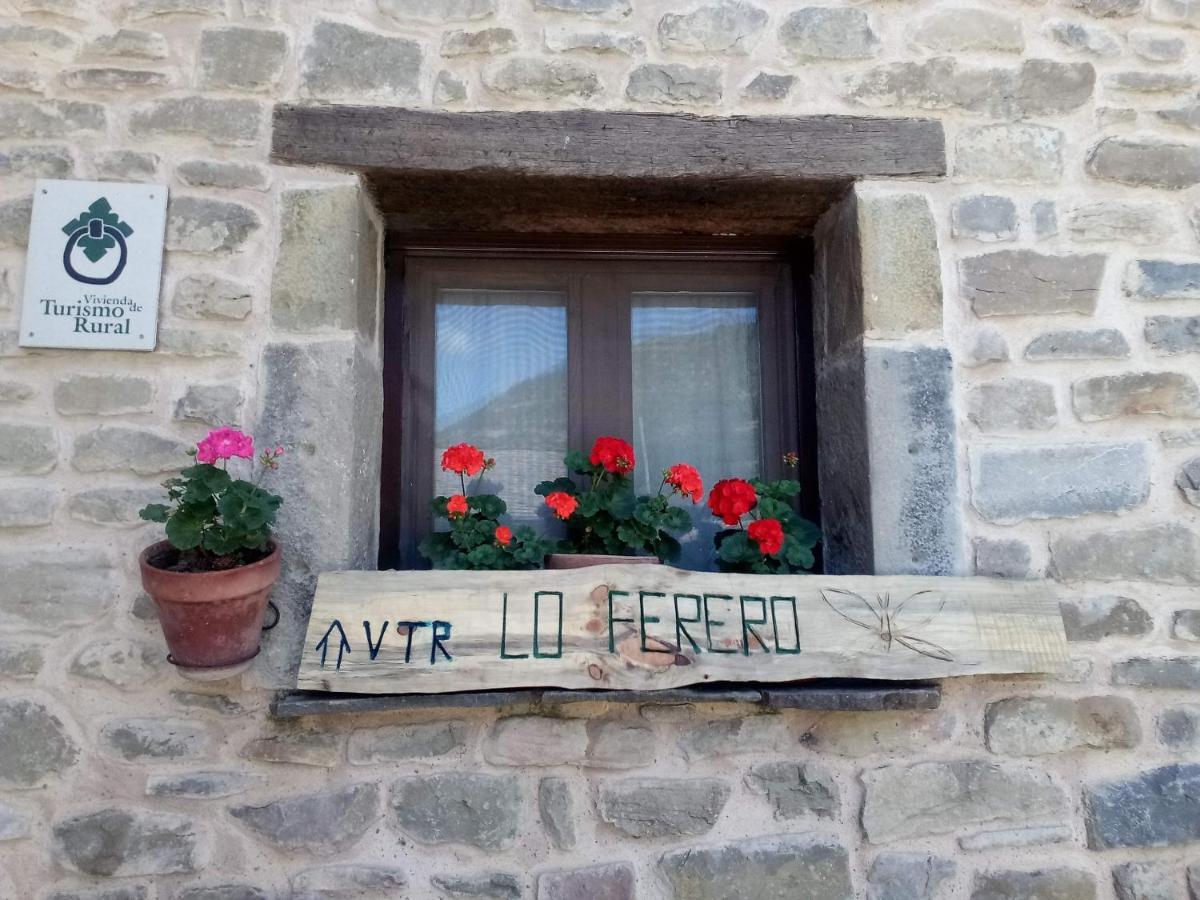 Casa Rural Lo Ferrero Hostal Belsué Exterior foto